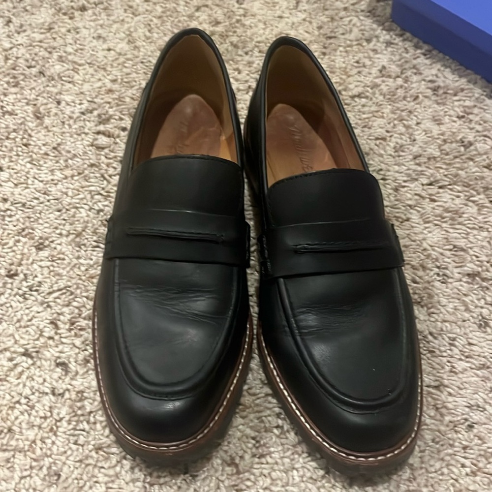 Madewell leather loafers